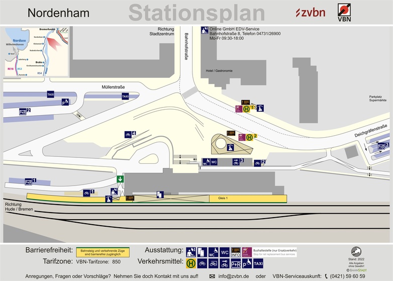 station plan